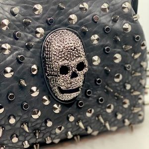Bedazzled Skull Bag